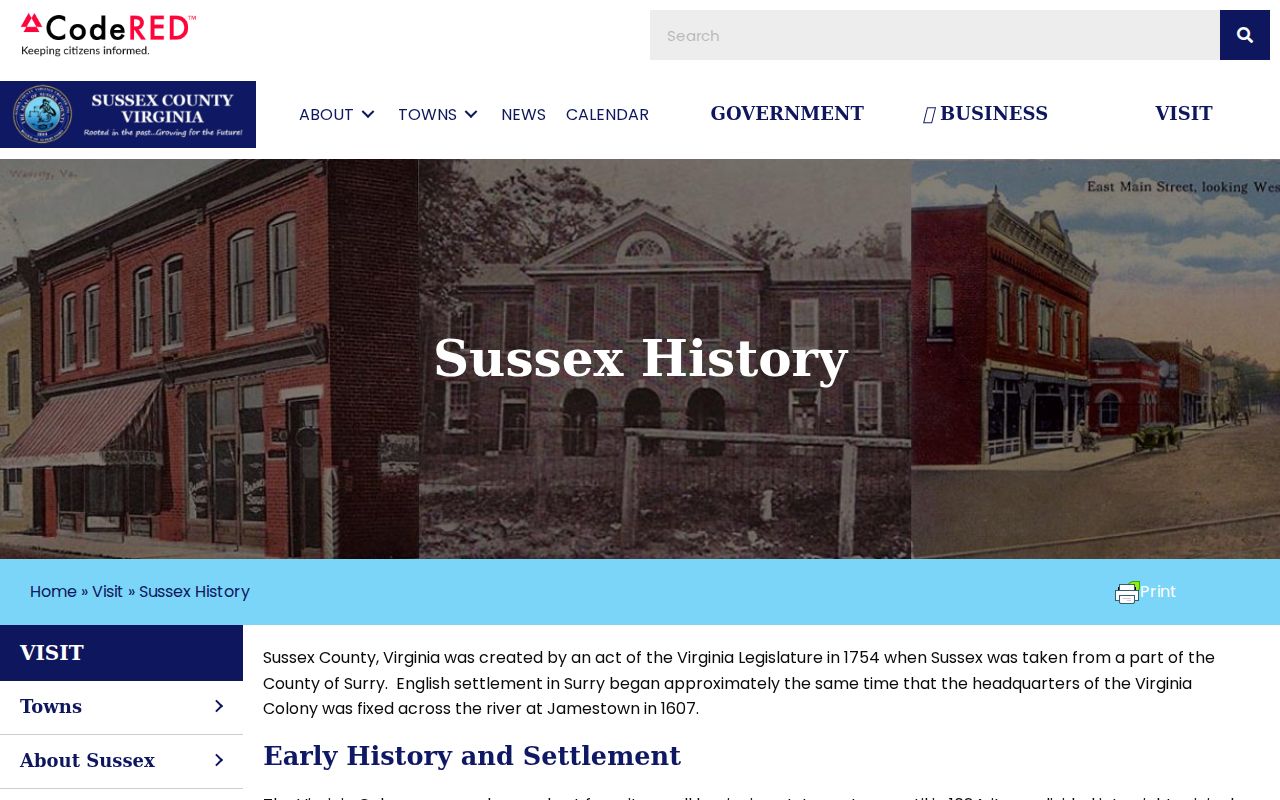 Sussex County history context for Jarratt criminal records